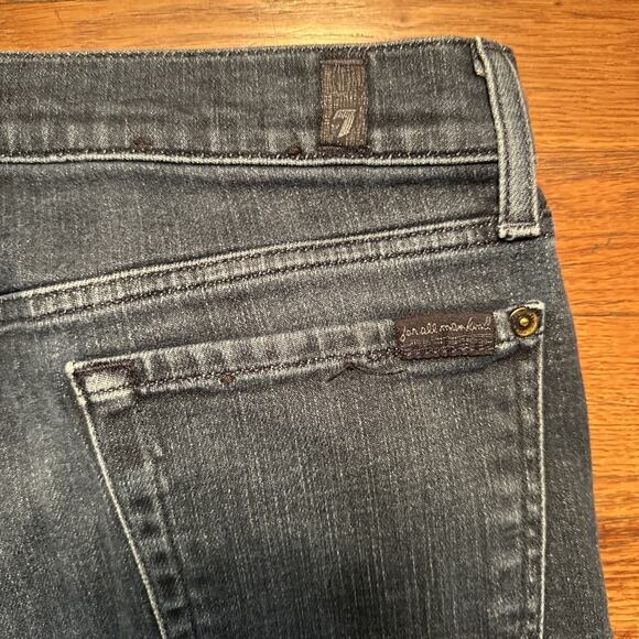 7 For All Mankind Jeans Womens 30 Blue Adrien Series 7 Denim - Picture 8 of 9